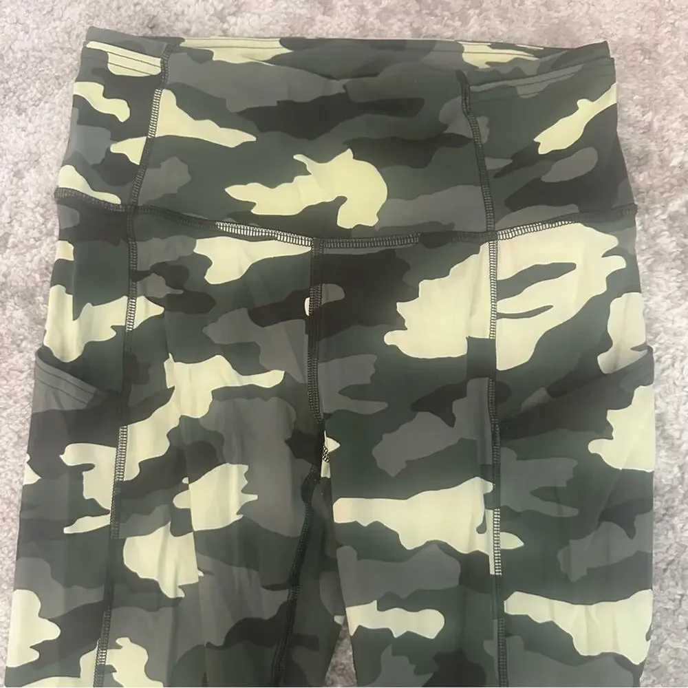 Lululemon Fast and Free High Rise Crop 23